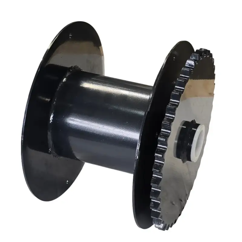 Must-Have Seiltrommel 140 mm Edelstahl mit Kettenrad Suevia Entmistung Type 800