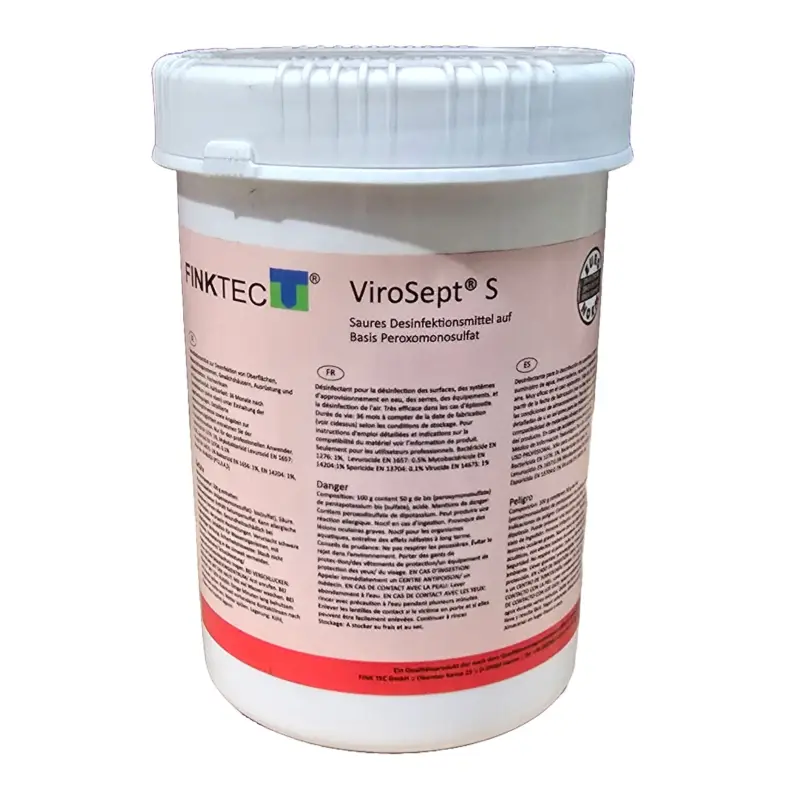Fink ViroSept®S Pulver 1kg wirksam gegen MKS Vieren auch für Desinfektionsmatten Beliebt