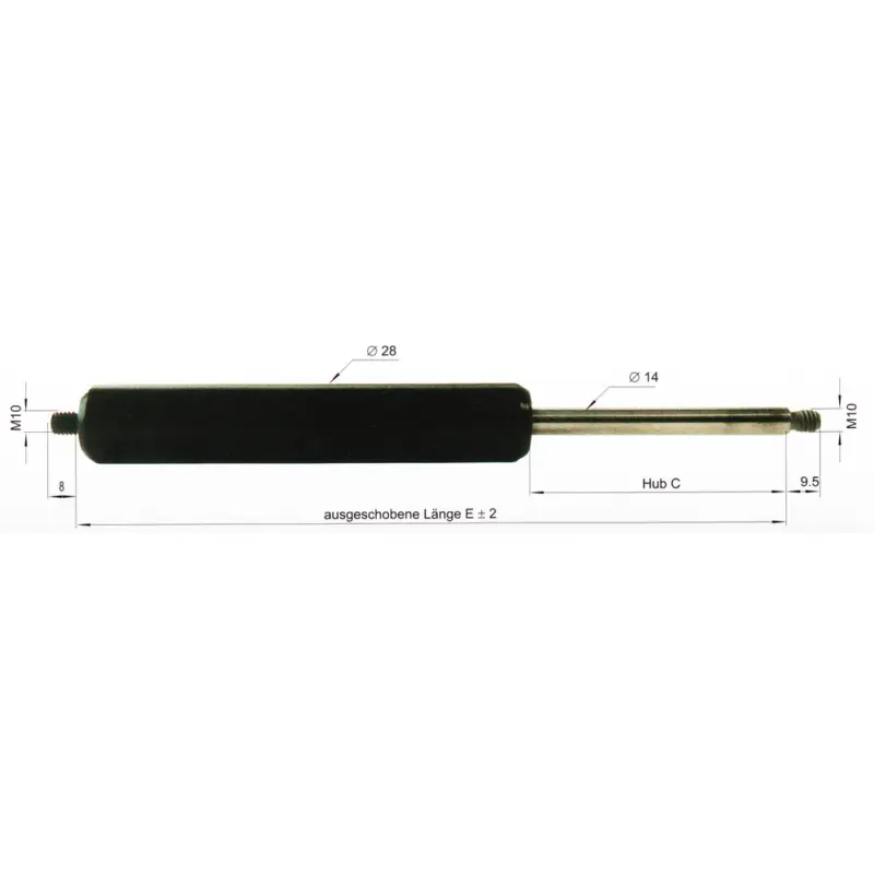 Top-Angebot AL-KOGasfeder GF14/28 300mm