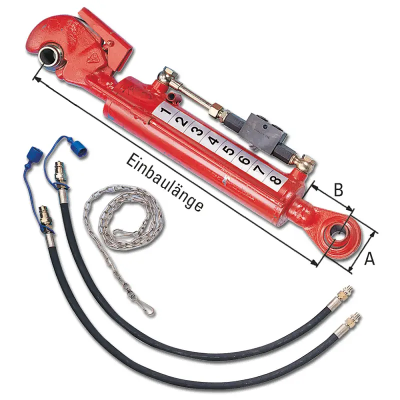 Top-Seller Hydraulischer Oberlenker mit Fanghaken Kat. 2