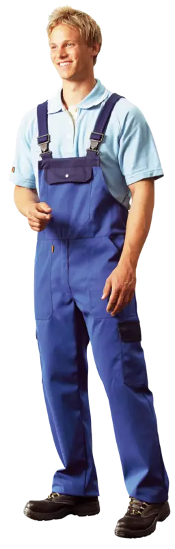 Begrenztes Angebot ReindlLatzhose kornblau