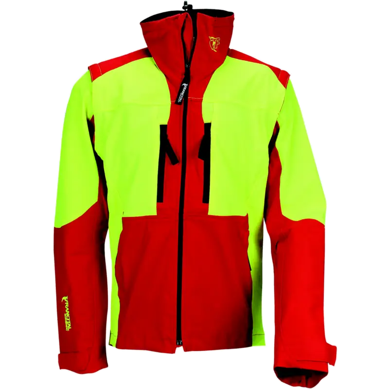 FrancitalForstjacke PLATIN rot-gelb Kracherpreis