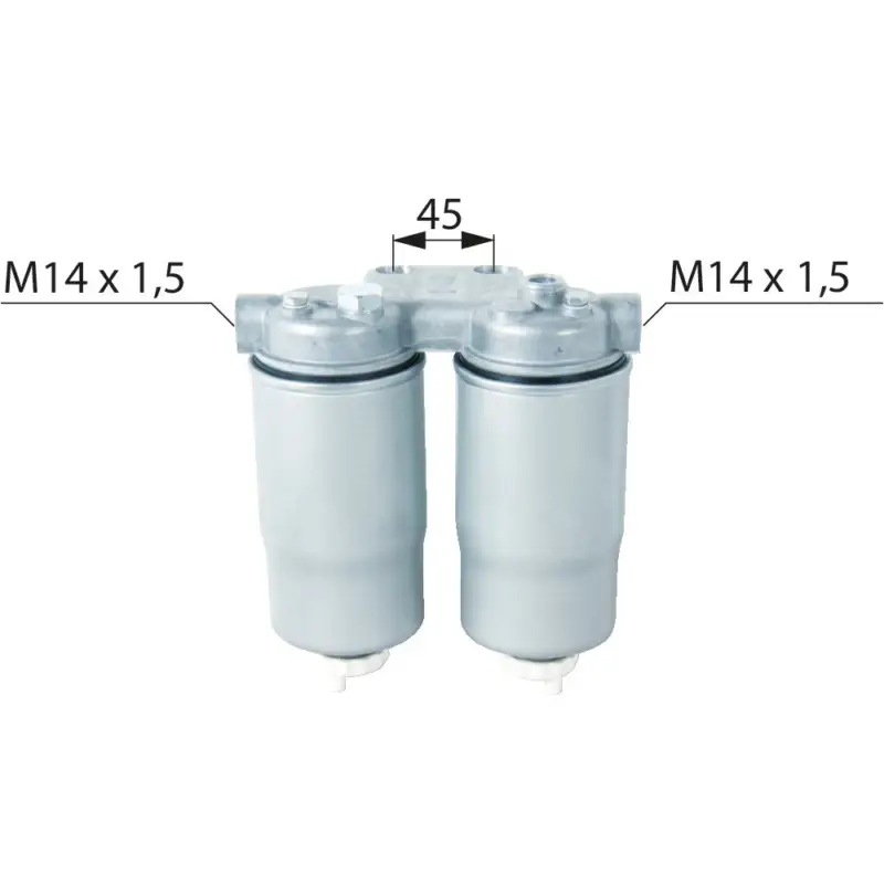 Günstig Doppelfilter