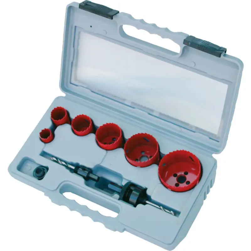 Lochsägen-Set, 9-tlg. HSS-BI-Metall Bestpreis