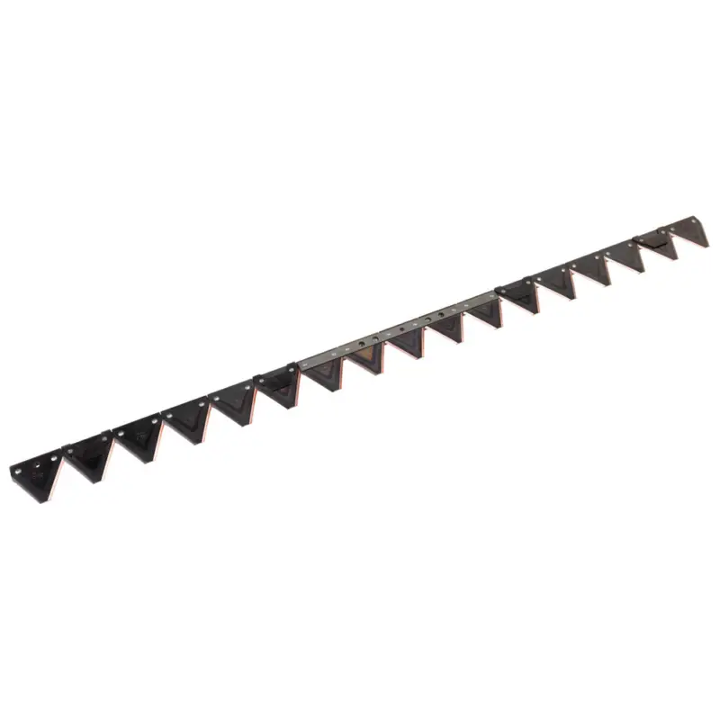 Nur Heute SchröckenfuxMähmesser 130 cm 17 Klingen, 2 Gewindelöcher M8, Lochabstand 152 mm zu Pfeilschnittbalken T61 neue Ausführung