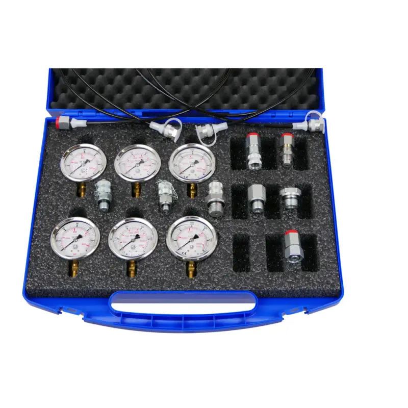 Manometer Box mit 6 Manometer und Zubehör Billig
