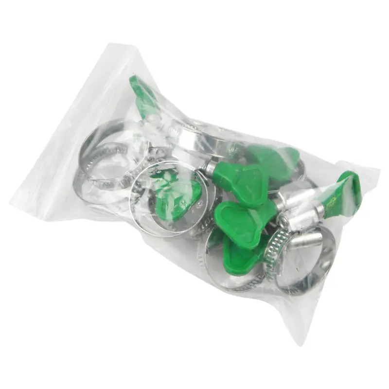 Schlauchklemme mit Flügelmutter 18-32 mm 10-er Set Expressversand