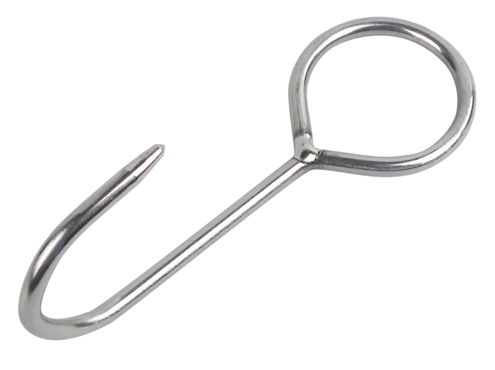 Fleischhaken mit Ring Neue Ware