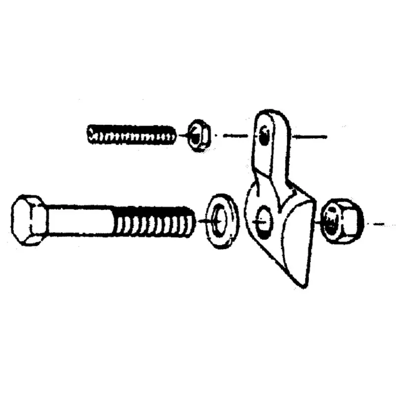 Zinkenhalter M12x60 mit Einstellschraube Garantierte Lieferung