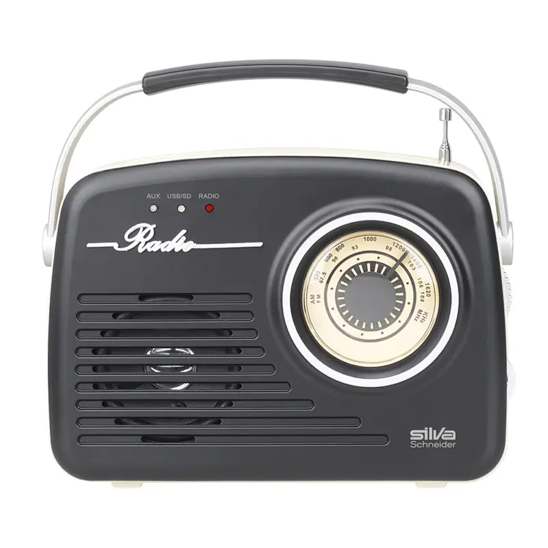 Sofort Bestellen Silva homelineRadio Retro Mono 1965 schwarz