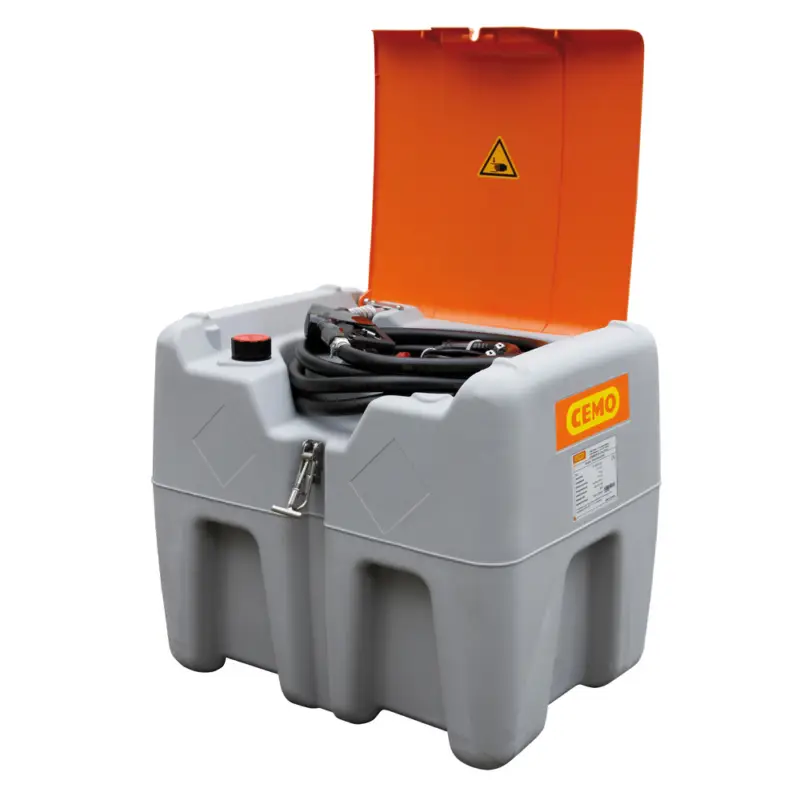 CemoDieseltankanlage Mobil 210 L /40 L/min mit Deckel Nur Heute