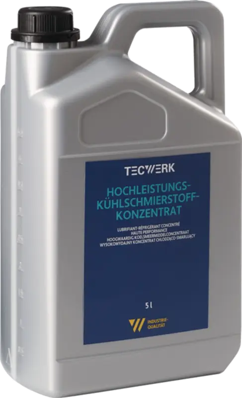 TecwerkHochleistungs-Kühlschmierstoff (Bohrmilch) 5 L Begrenztes Angebot