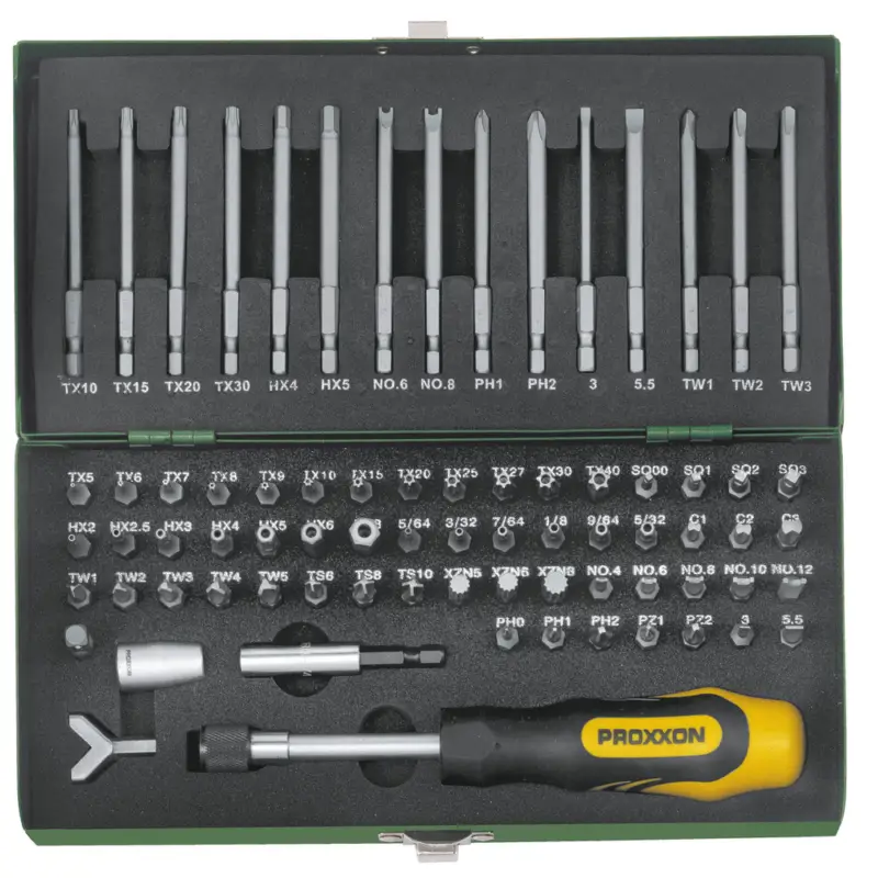 ProxxonSpezial-Bit-Komplettsatz, 75-tlg. Saisonangebot