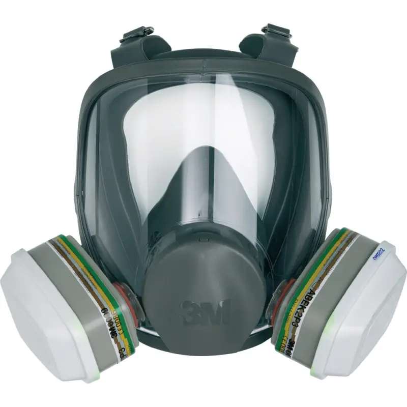 Highlight 3M/PeltorAtemschutz-Vollmaske 6800, Gr. M, Serie 6000 EN136