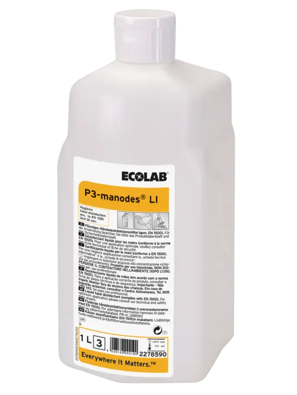 EcolabHände Desinfektionsmittel P3 Manodes * Geprüft