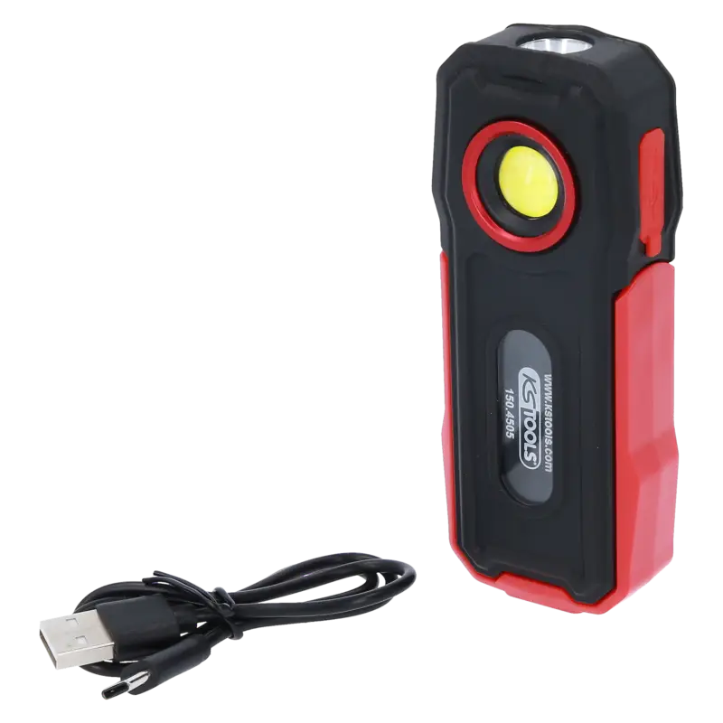 KS ToolsWerkstatt Handlampe 300 Lumen mobil, knickbar Sichere Zahlung