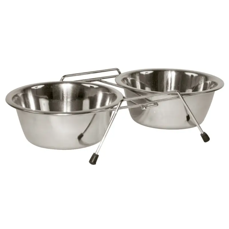Doppelfutternapf Edelstahl Super-Preis