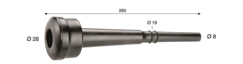 Zitzengummi passend Gascoigne-Melotte 381130 T24C Abverkauf