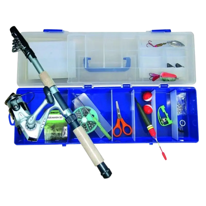 Beliebt JenziTele Ruten Set ECO Green Concept Ready to fish – FISHING SET
