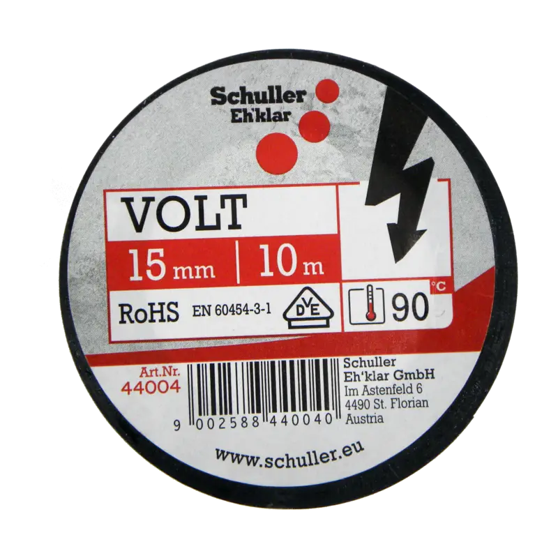 SchullerIsolierband schwarz Garantierte Lieferung