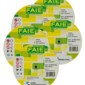 Super-Preis FAIESchleifscheibe Messer, 5 Stück Sparset