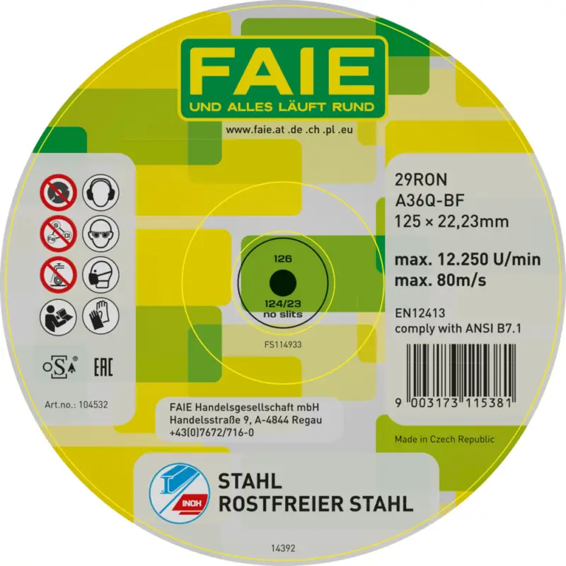 Neue Ware TyrolitSchleifscheibe Messer