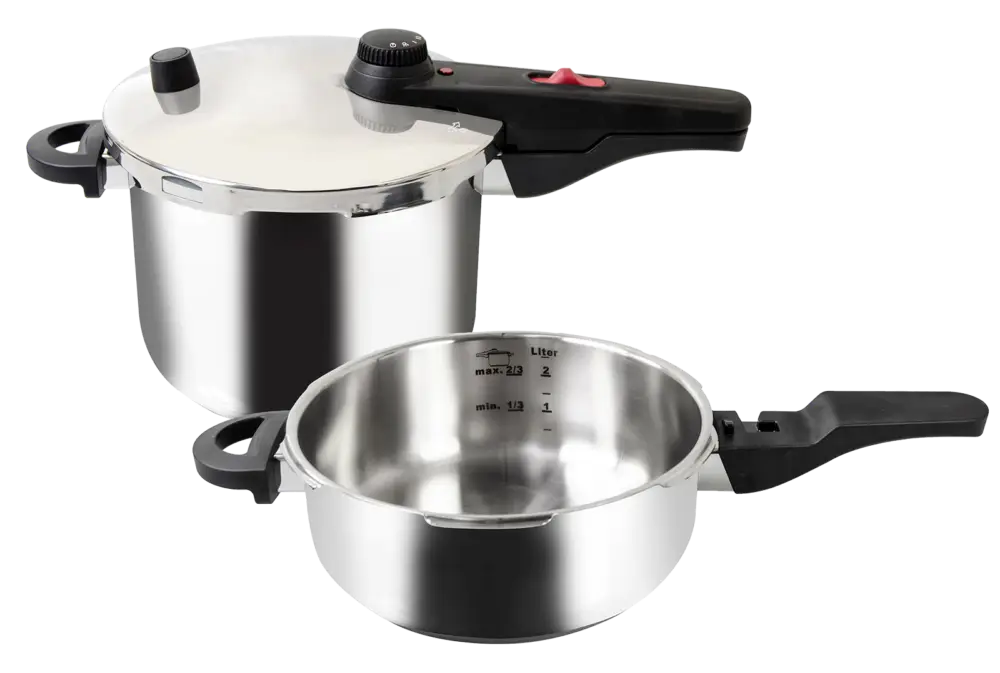 Highlight KelomatSchnellkochtopf SetØ22cm 6l+3l ALFA