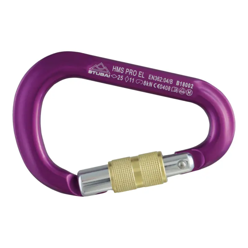 Online Kaufen StubaiKarabiner HMS Pro Easylock, violett
