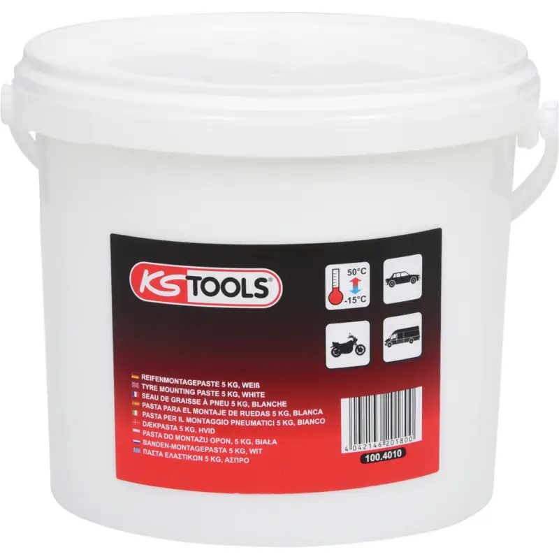 Direktkauf KS ToolsReifenmontagepaste 5 kg, weiß