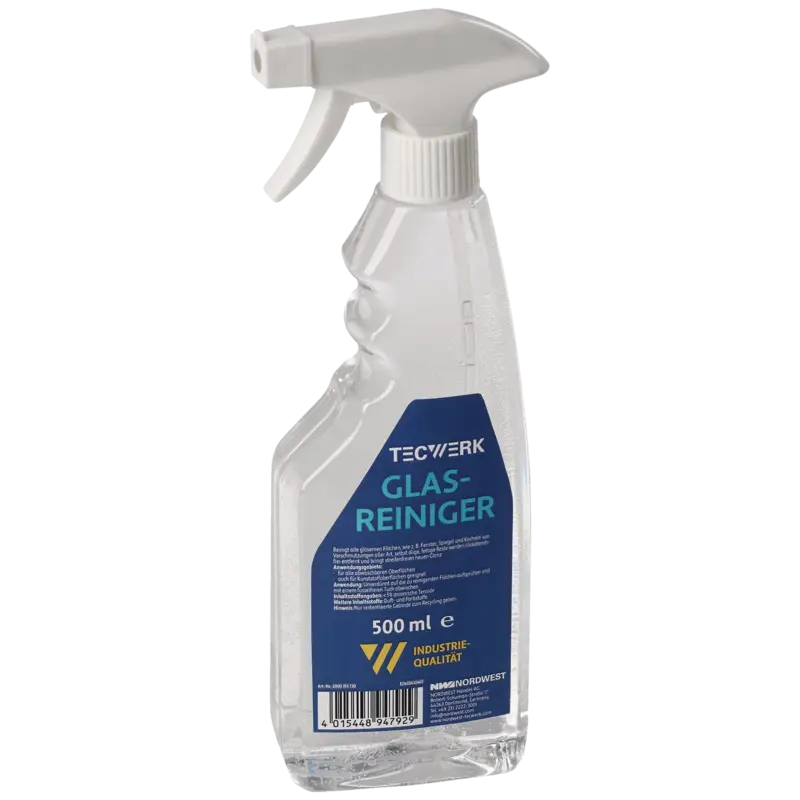 Mega-Angebot TecwerkGlasreiniger 500 ml Sprühflasche