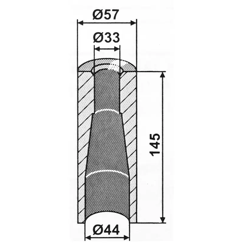 Einschweißbuchse 145x57 mm Sofort Bestellen