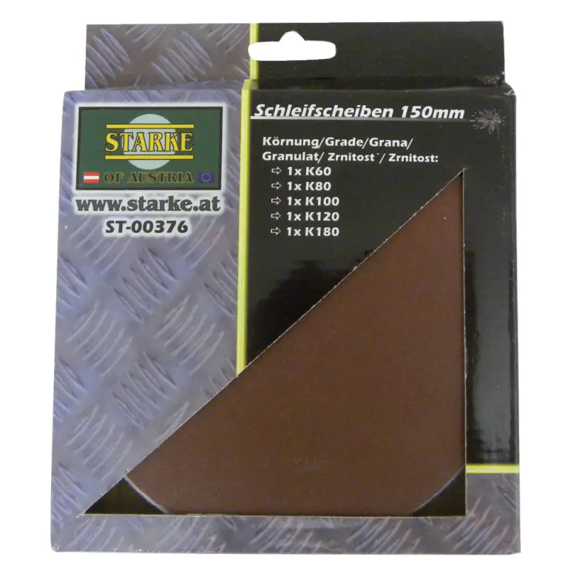 Schleiftellerset, 5-tlg. Neuheit
