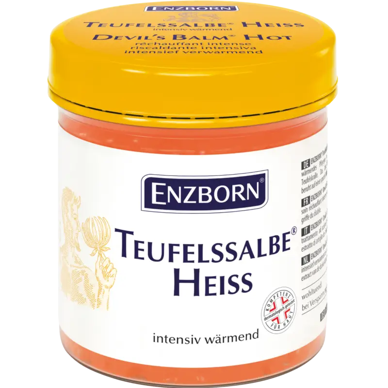 Kracherpreis EnzbornTeufelssalbe Pflegegel Heiß