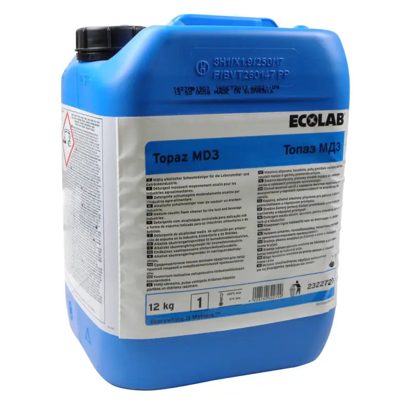 EcolabSchaumreiniger TOPAZ MD3, 12kg * Meistverkauft