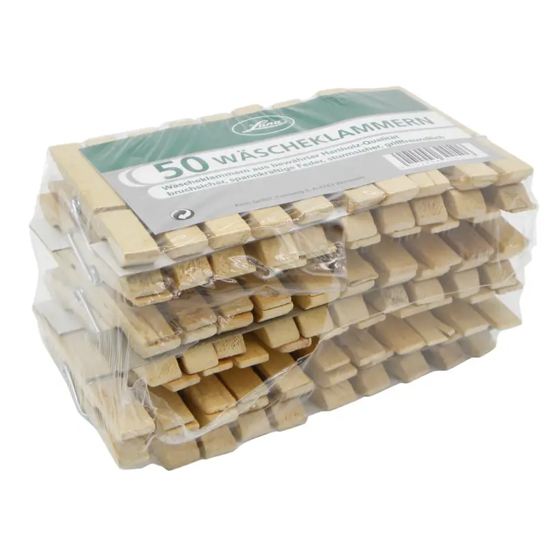 Knallerangebot Wäscheklammern Holz