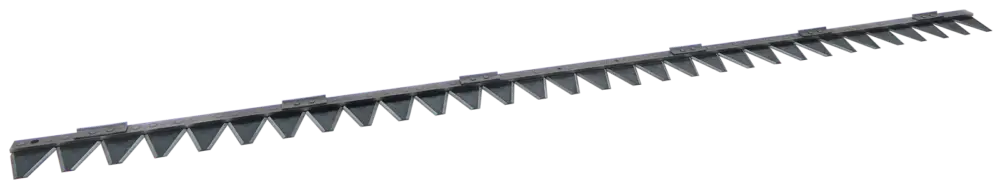 Mähmesser 158 cm, 31 Klingen 59015, mit 6 Führungsleisten und glatter Aufnahme, 2 Gewindelöcher M8, passend zu Aebi, BCS, Reform Bestpreis