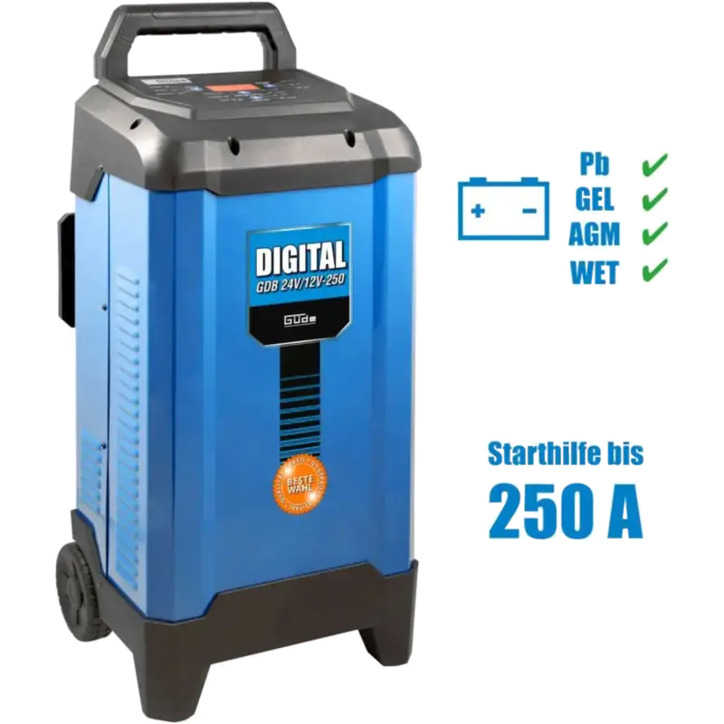 Aktuell GüdeBatterie-Ladestartgerät GDB 24V/12V-250