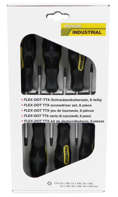 Proxxon Schraubendrehersatz TTX 6-tlg. Sonderaktion