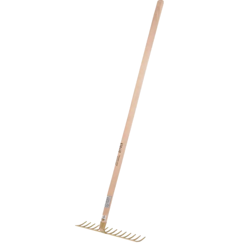 Offner Gartenrechen Offner 14 Zähne mit Stiel Nur Heute