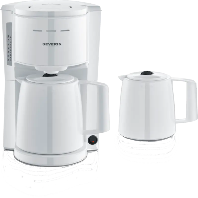 Echt SeverinFilterkaffeemaschine mit 2 Thermokannen