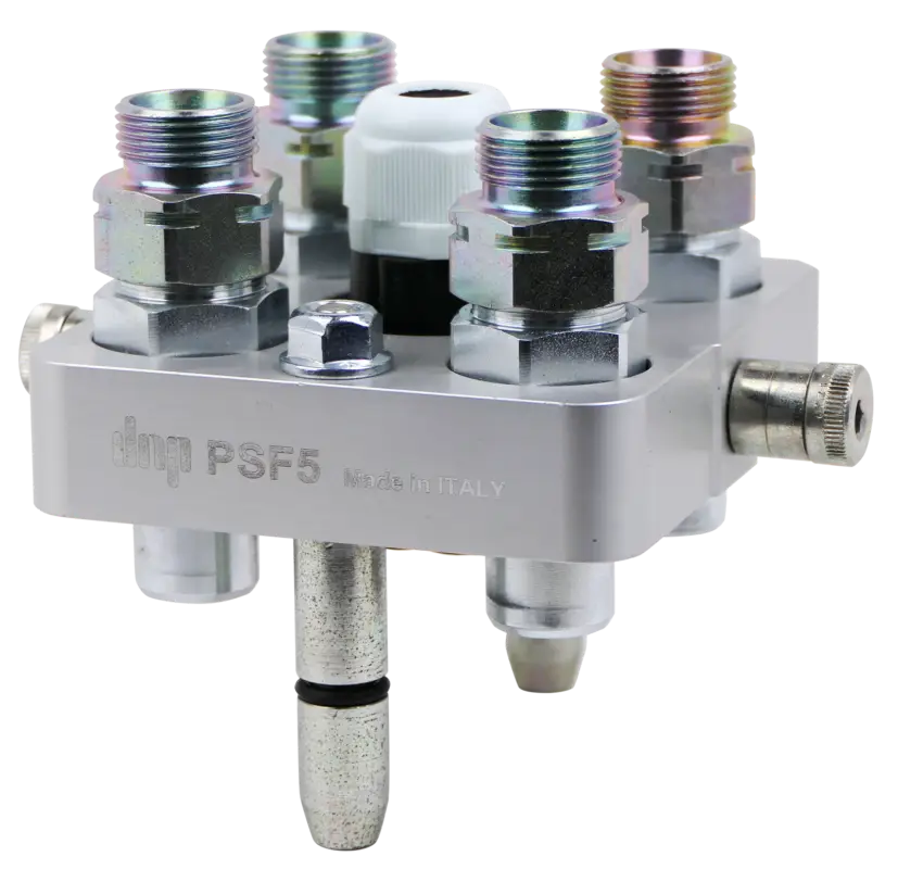 Neue Kollektion DNPMultikuppler PSF5 15L M22x1,5 mit 3-poliger Elektrokupplung, Mobilteil