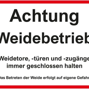 Sonderangebot FAIESchild Weidebetrieb