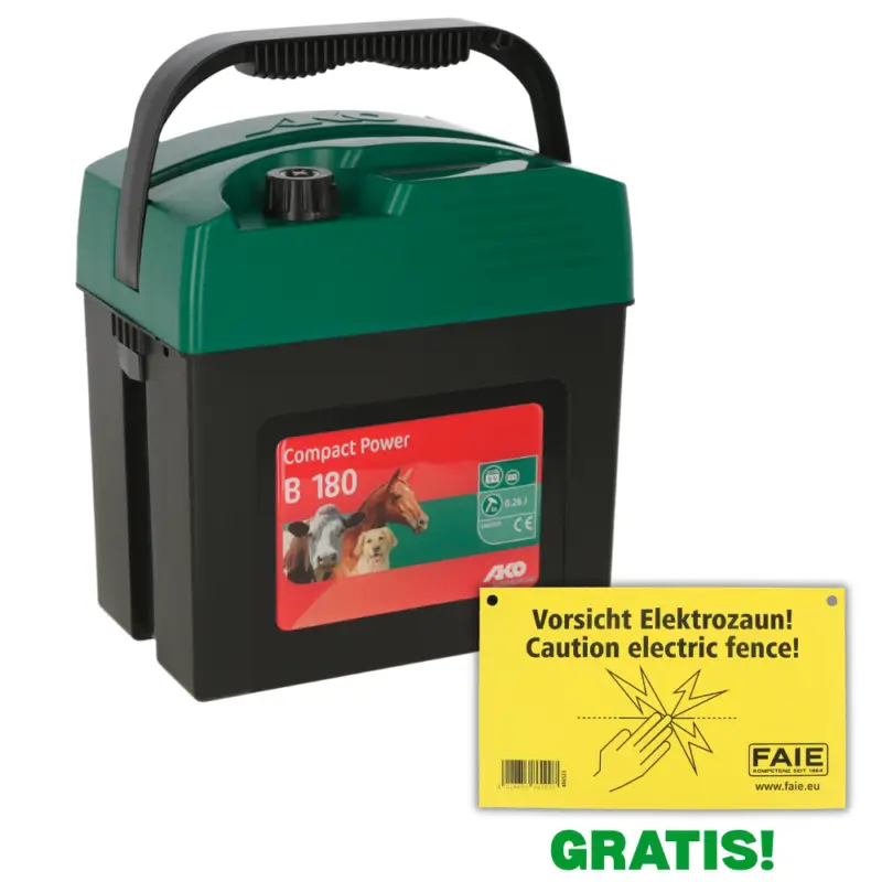 Sofort Bestellen AKOWeidezaungerät Compact Power B180