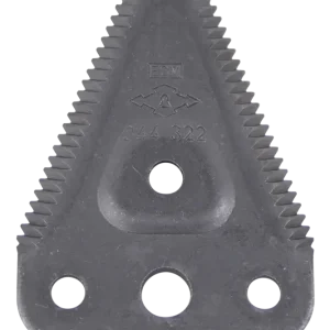 Aktuell ESMMähmesserklinge gezahnt, 3-Loch, zu Busatis Doppelmesser, anstelle 5802.009.21, 344.3221