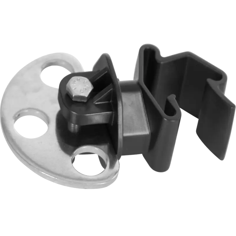 Nur Heute Torgriffisolator T-Post schwarz 3 Stk.