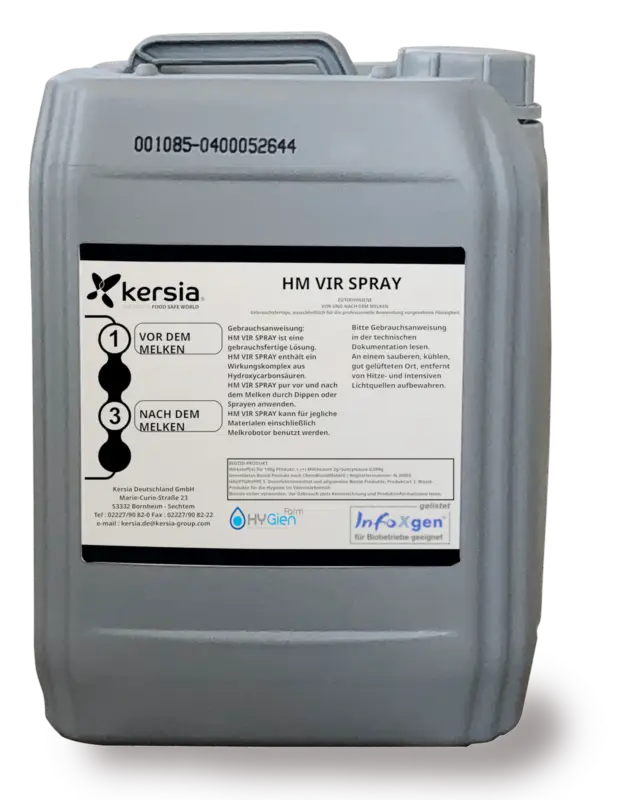 Kersia HM VIR SPRAY 10 kg Kanister * Nur Heute