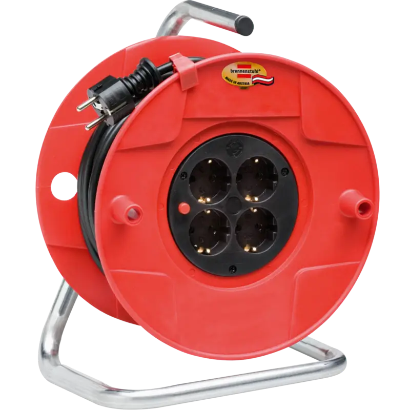 Brennenstuhl Kabeltrommel 230V IP20 25m /H05VV-F 3G1,5 schwarz Solange Der Vorrat Reicht