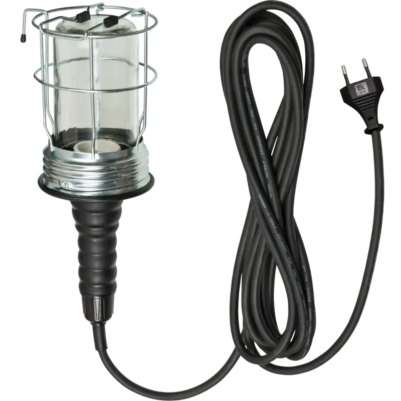 Angebot Brennenstuhl Gummi-Handleuchte mit stabilem Schutzkorb