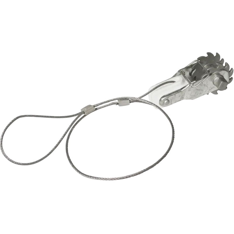 AKOZahnrad-Drahtspanner mit Isolator + Drahtseil Schneller Versand