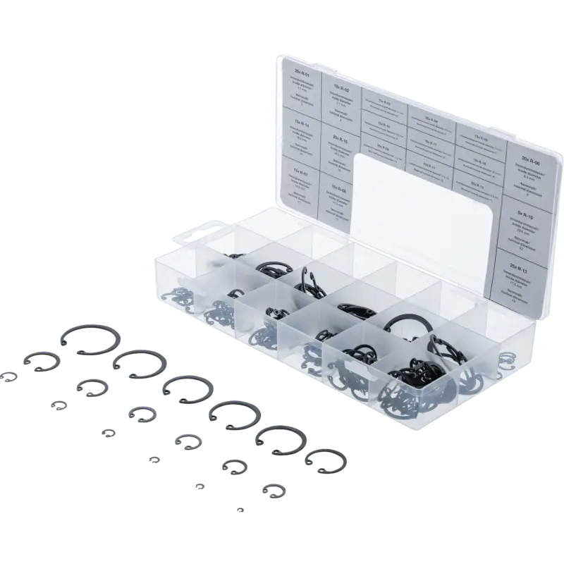 Top-Angebot Innen-Seegerring-Sortiment Sprengringe 3-32 mm 300-tlg.
